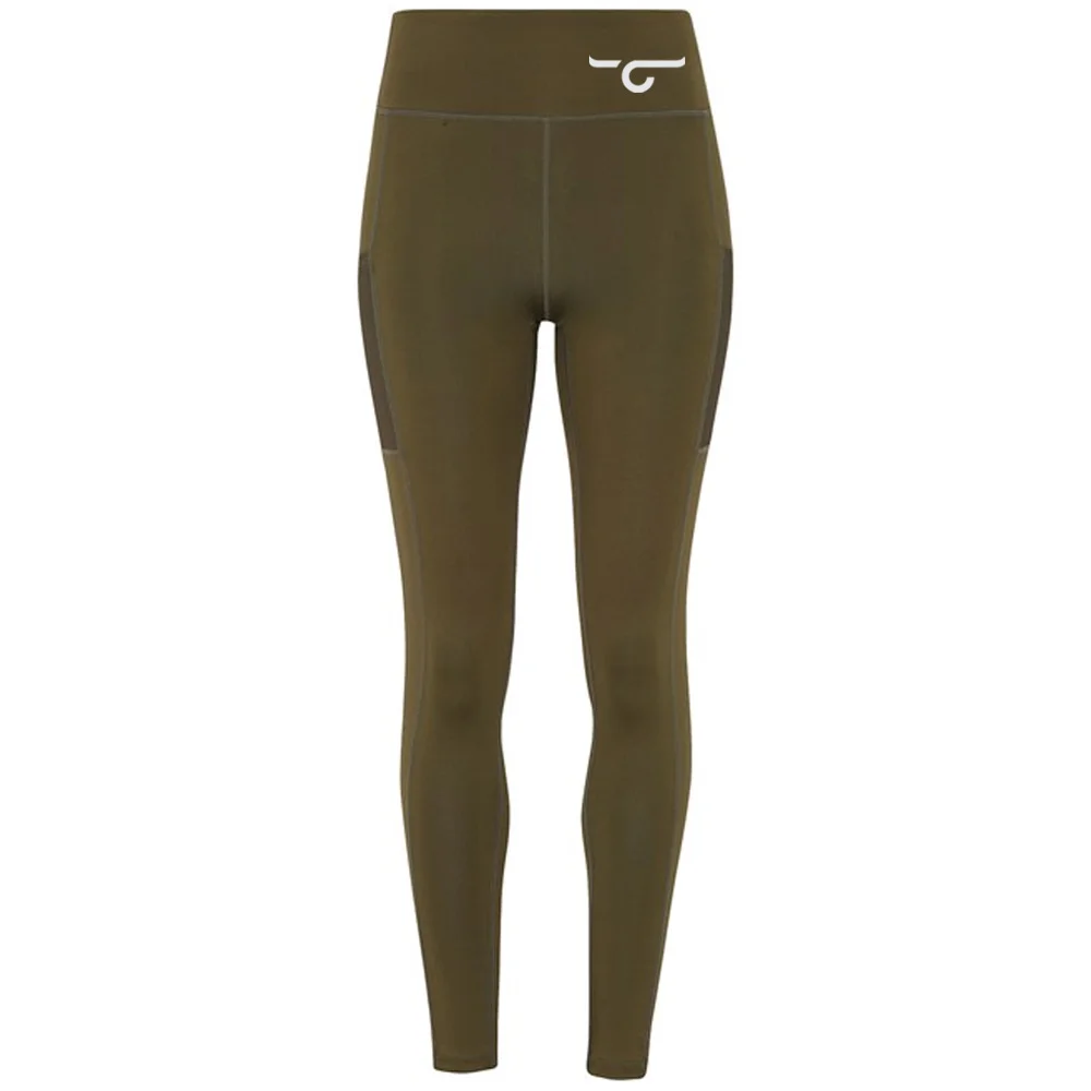 Performance Compression Leggings Olive