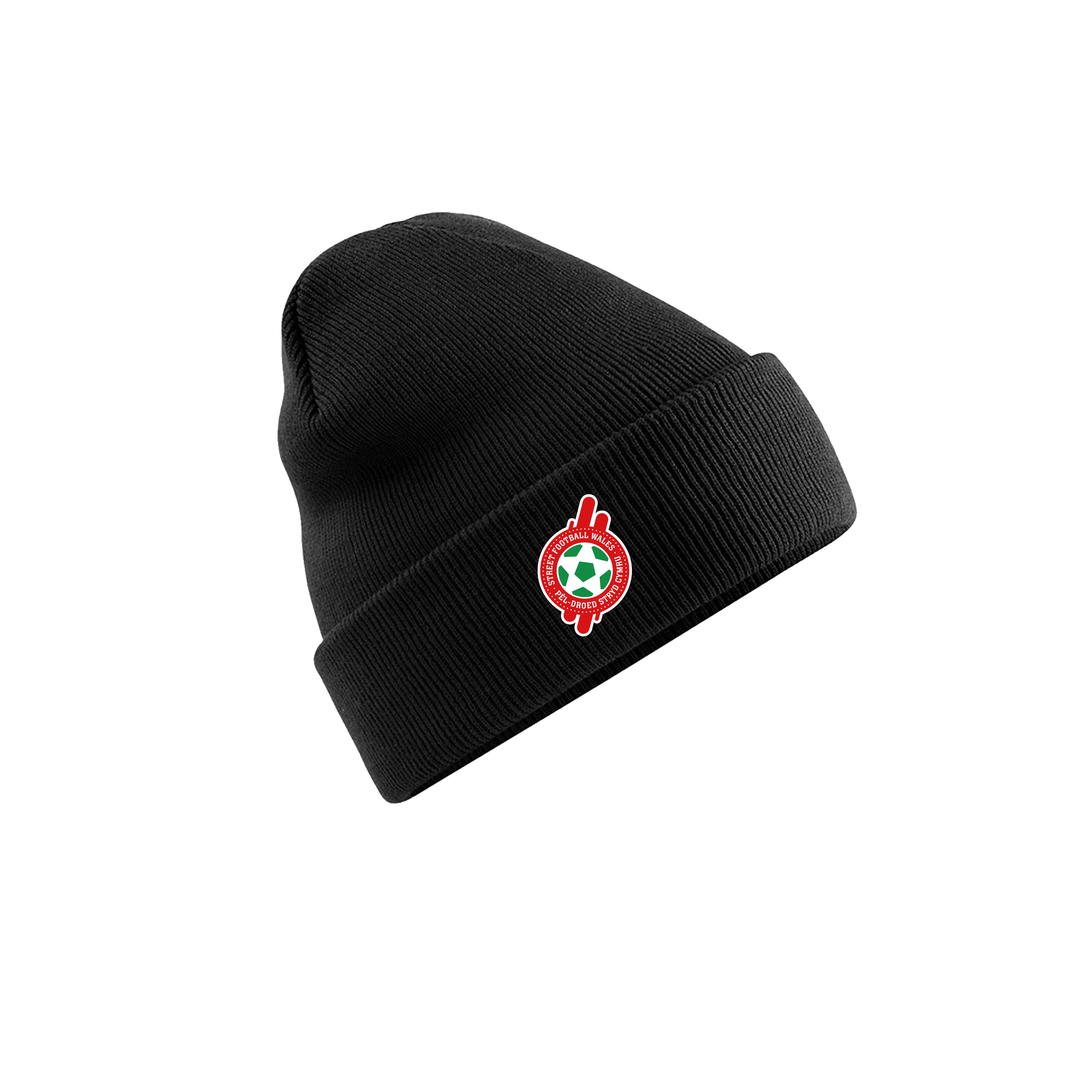 Street Football Wales - Black Beanie