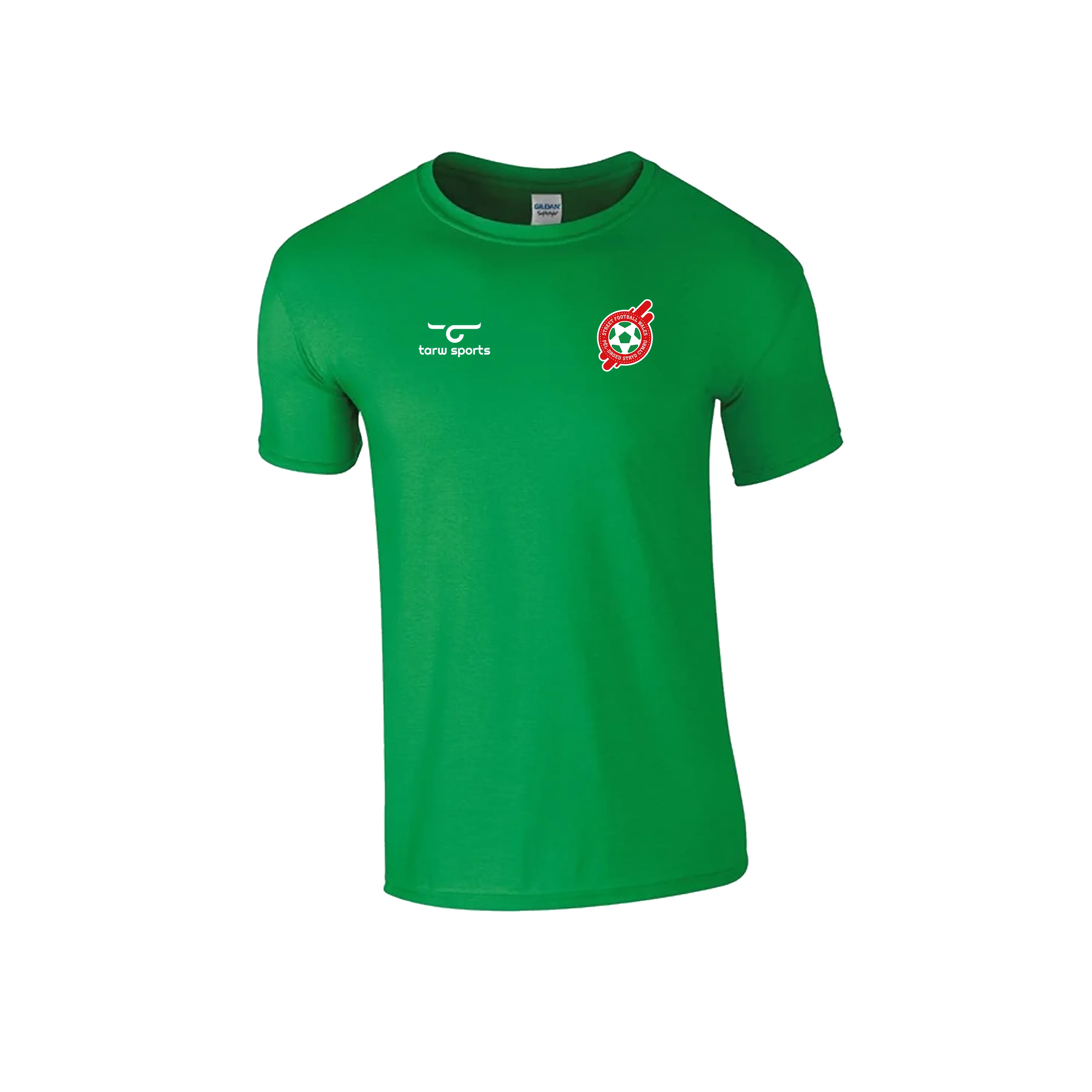 Street Football Wales - Green T Shirt